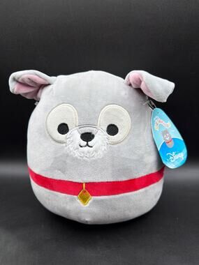 Disney Squishmallows Tramp Lady and the Tramp 9” Plush Kellytoy NWT